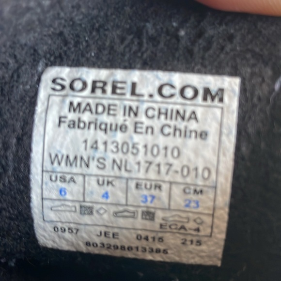 Sorel Boot Women’s size 6 - Picture 6 of 7